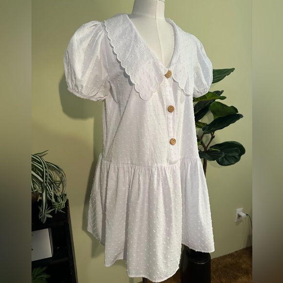 Zara Textured Mini Dress - Picture 3 of 8